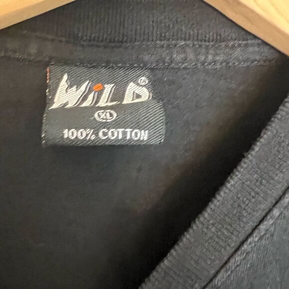 Vintage Men’s Biker Feel The Thunder T-Shirt.Single stitch size XL. - Picture 5 of 11